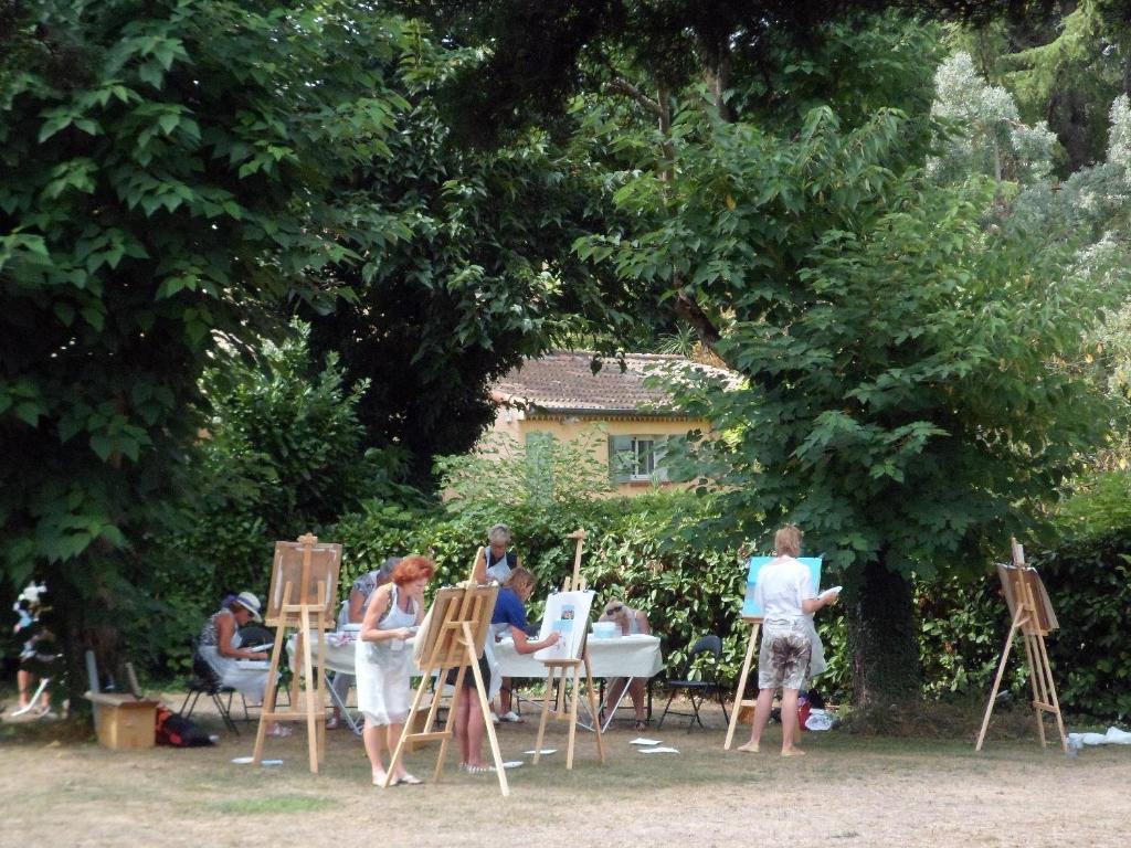 Le Mas Shabanou Bed and Breakfast Roquefort-les-Pins Exterior foto